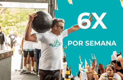 Plano 6x por semana de CrossFit em Florianópolis no Morro das Pedras.